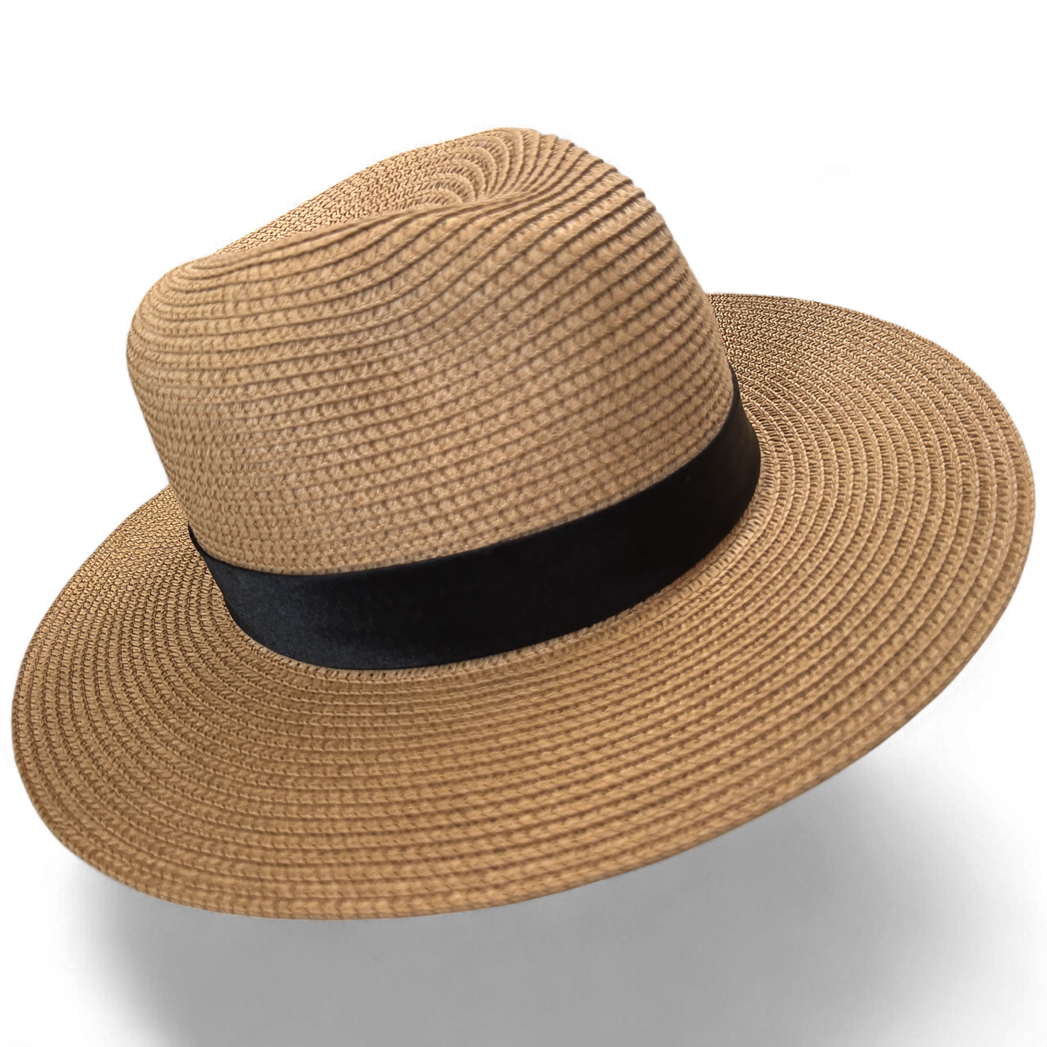 silk lined fedora for natural hair