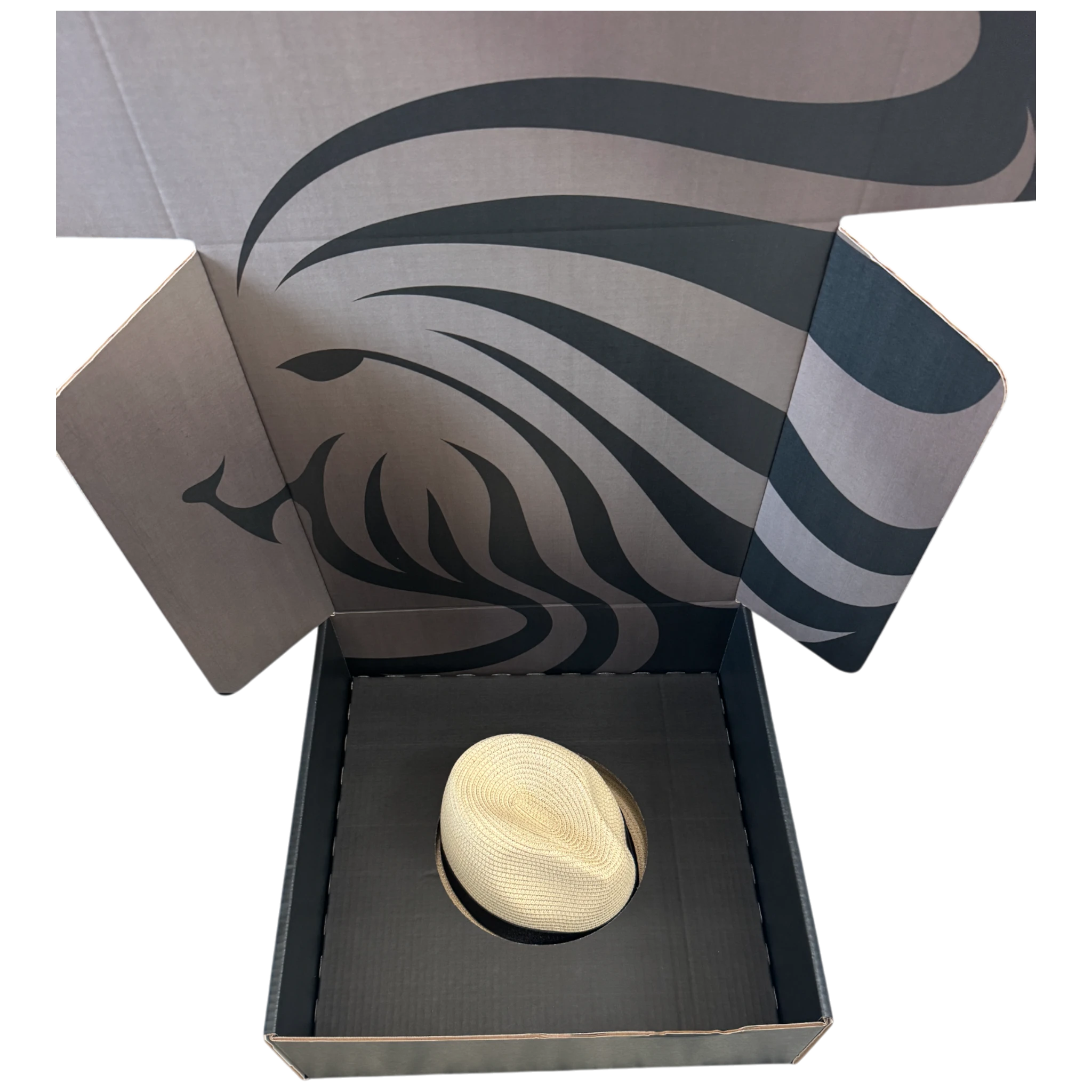 silk lined fedora for natural hair