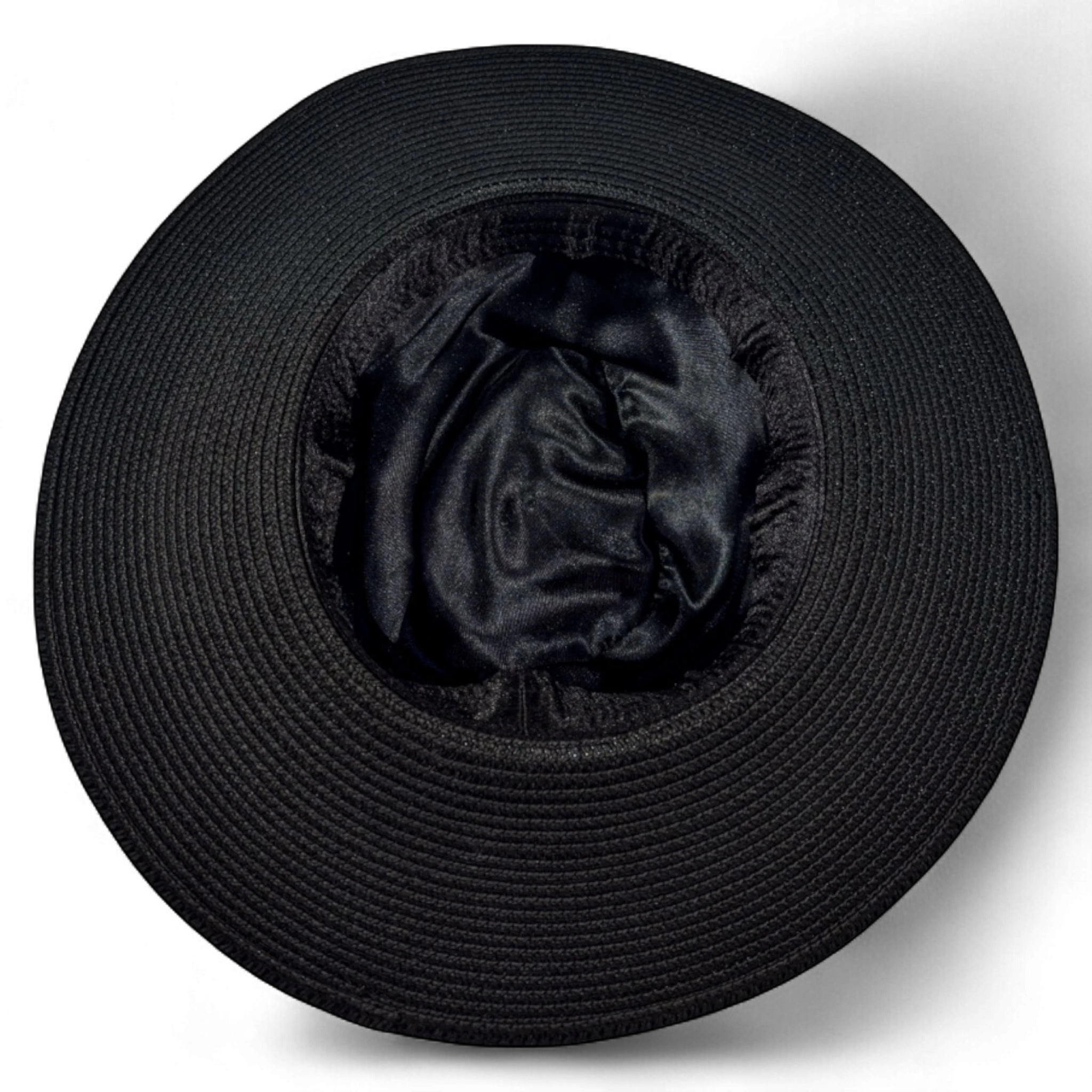 silk lined fedora for natural hair