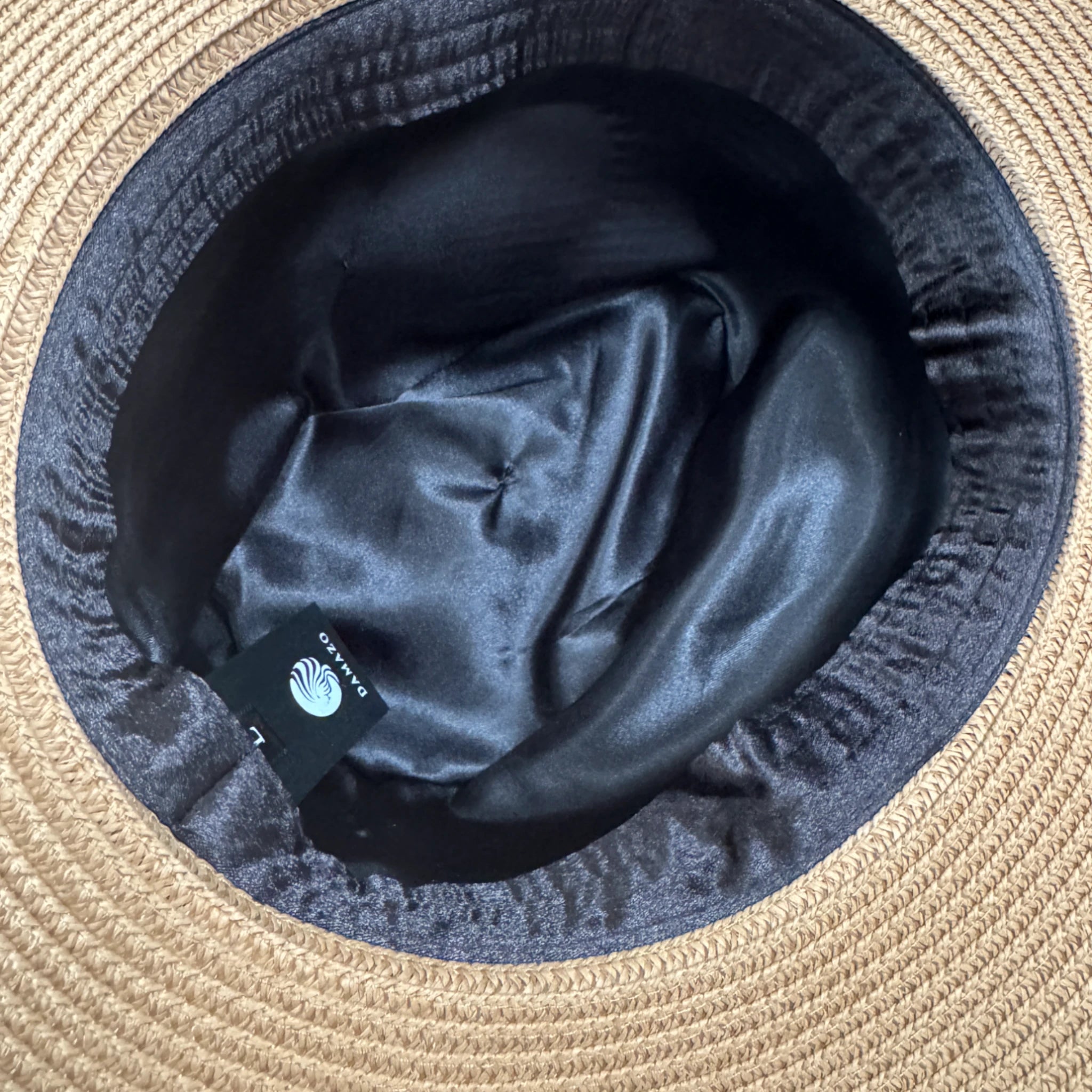 silk lined fedora for natural hair