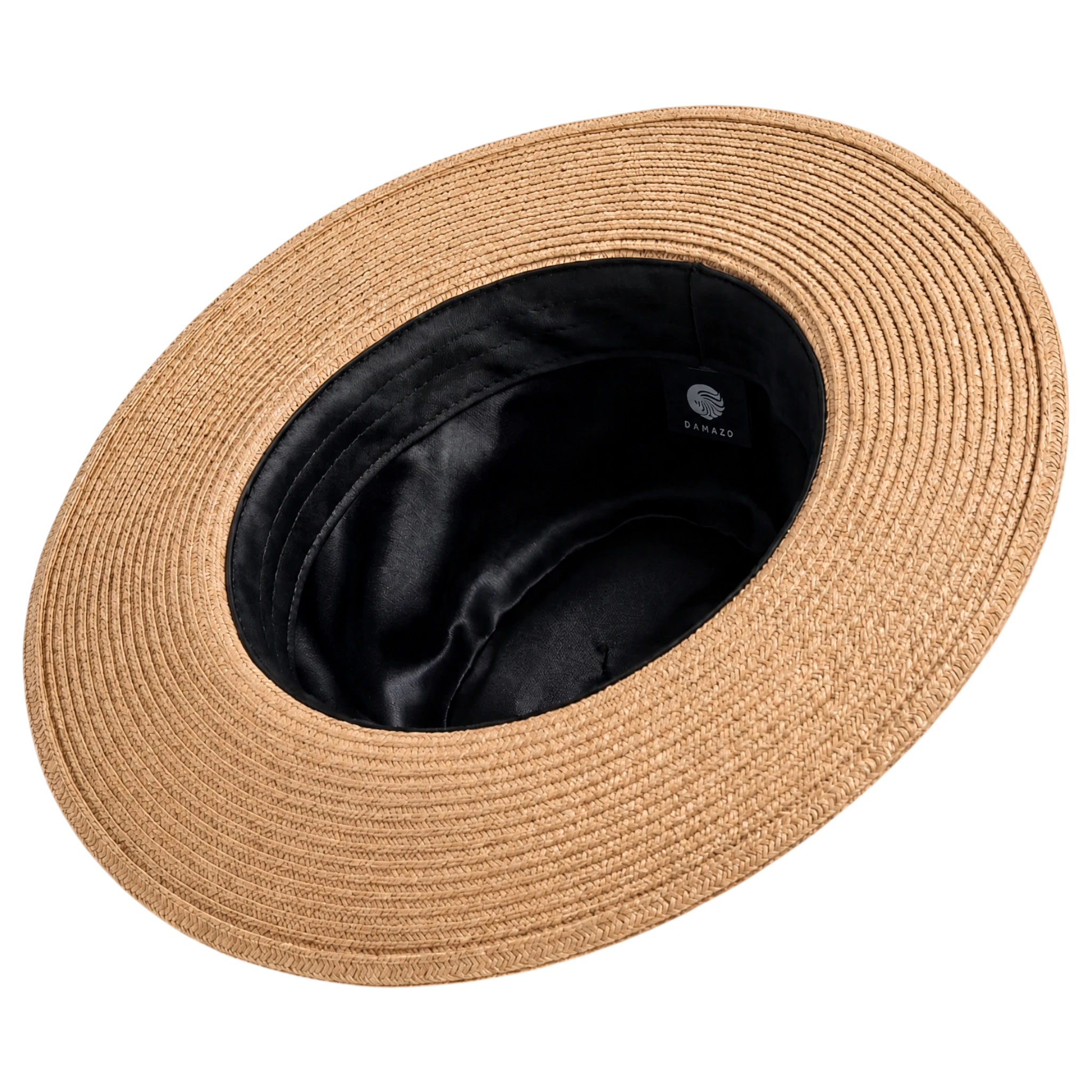 Damazo Ivory Bohemian Soteria Silk-Lined Fedora — view 2