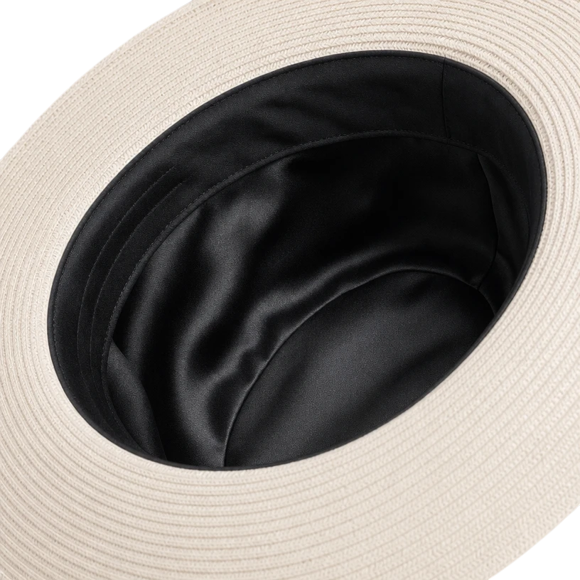 Ivory Bohemian Soteria · Silk-Lined Fedora