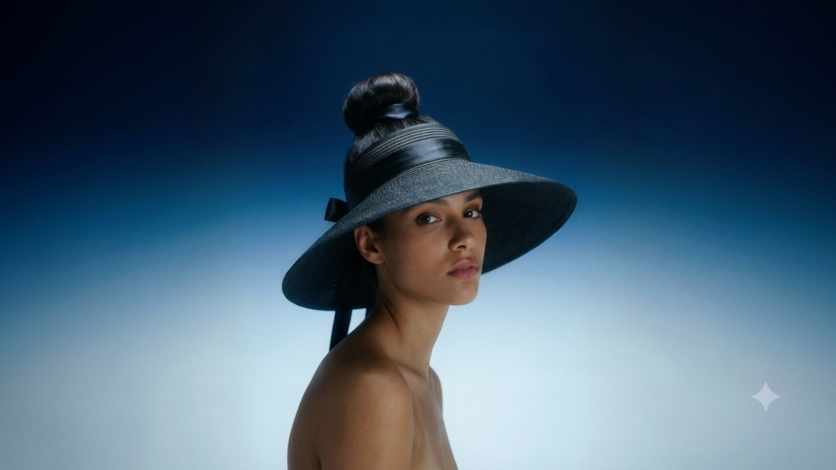 Silk-Lined Wide Brim Sun Hat
