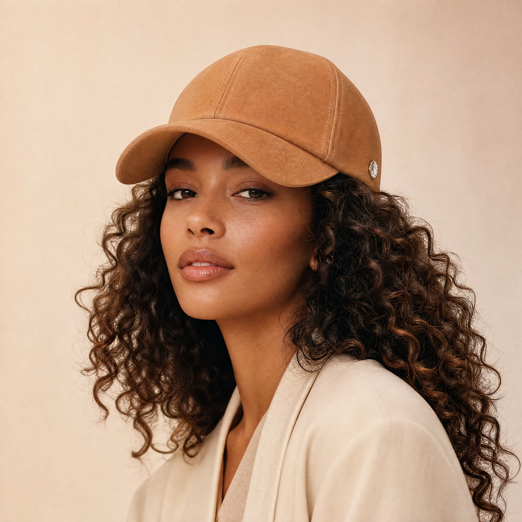 Damazo Veloura Relaxed fully silk-lined baseball cap