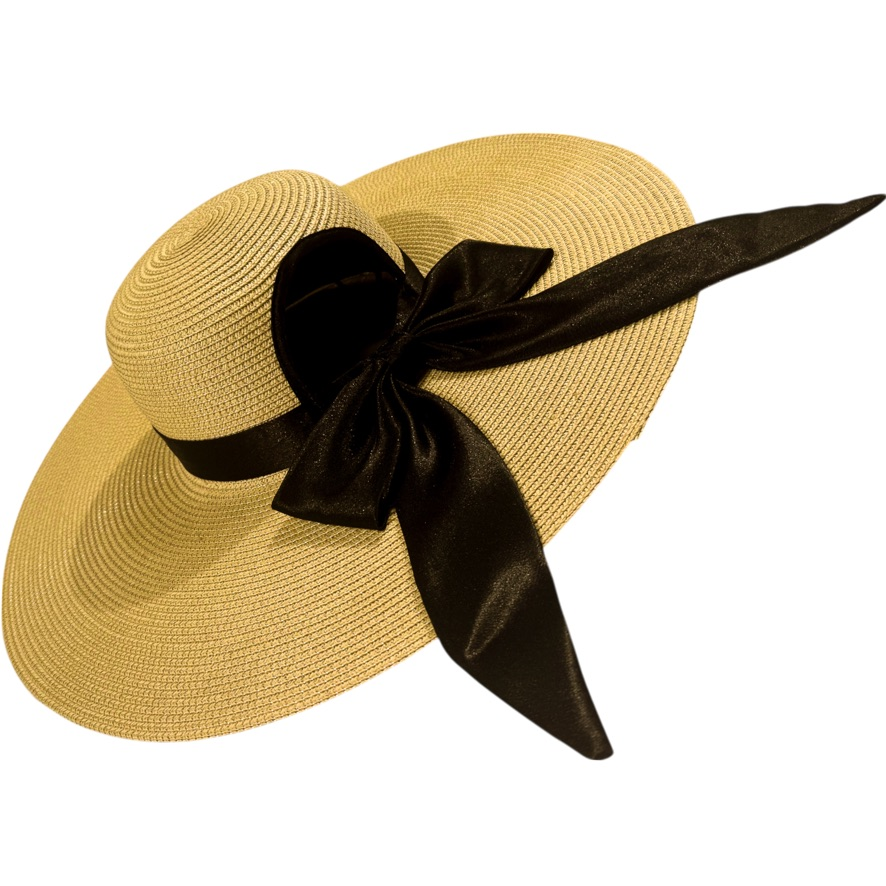 Damazo Soleil Flow hat with ponytail opening in beige