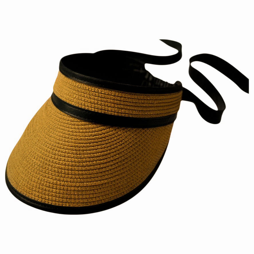 Damazo Eos tan classic visor protecting hairline and edges