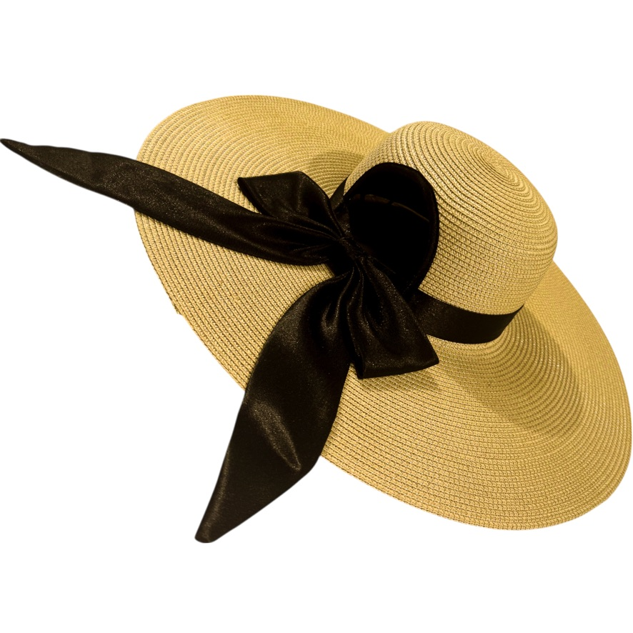 Damazo Soleil Flow hat with ponytail opening in beige