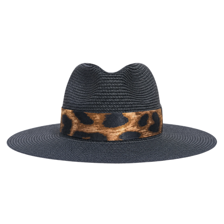 Salt & Sand Silk-Lined Fedora with Custom Crown Wrap | Damazo display picture 3