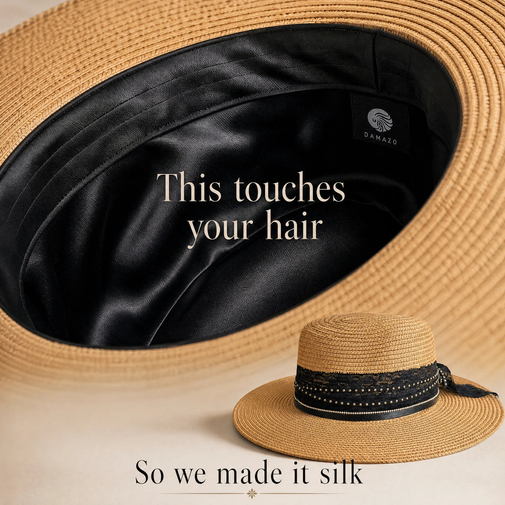 Soteria silk-lined crown interior