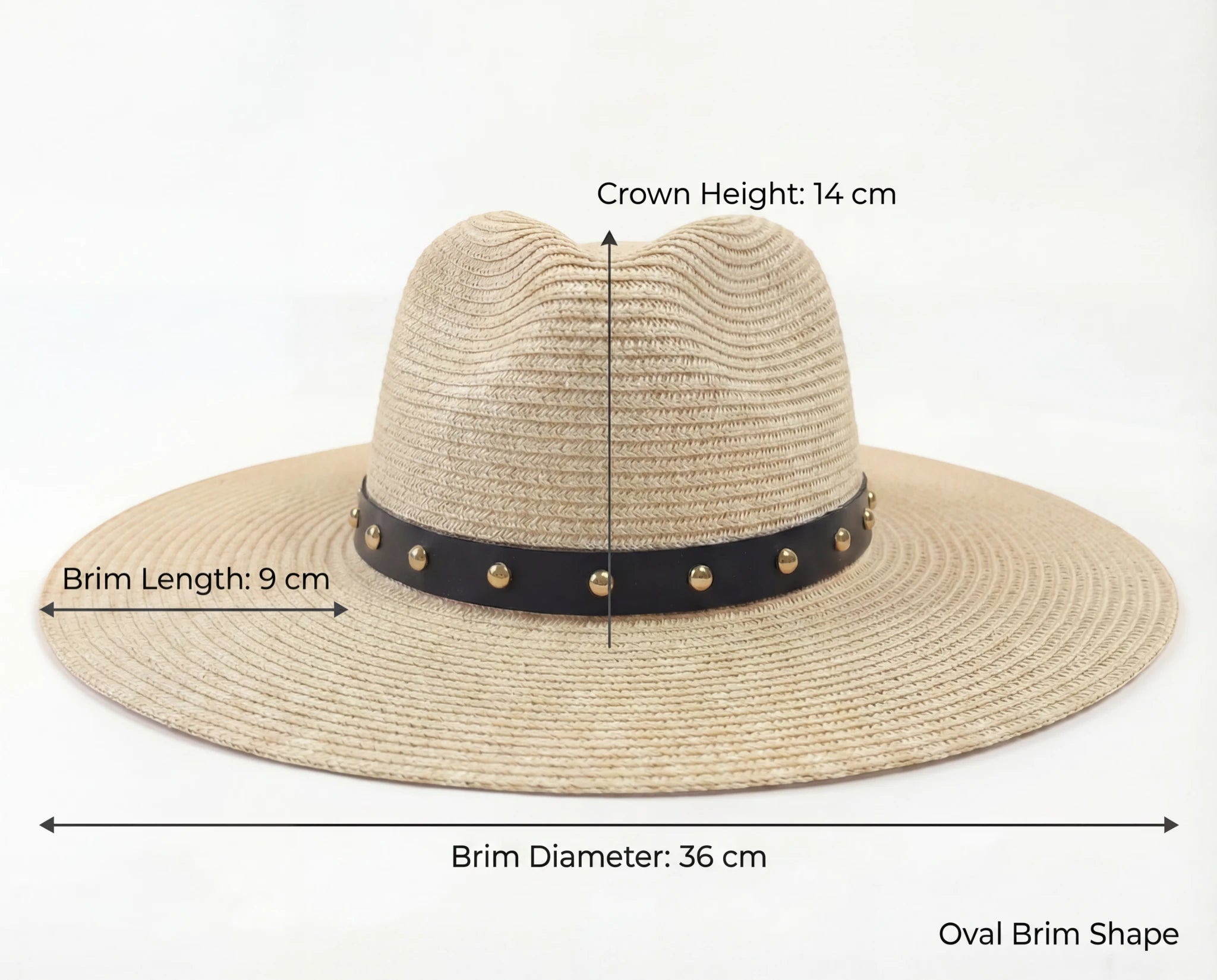 Damazo fedora dimensions overlay