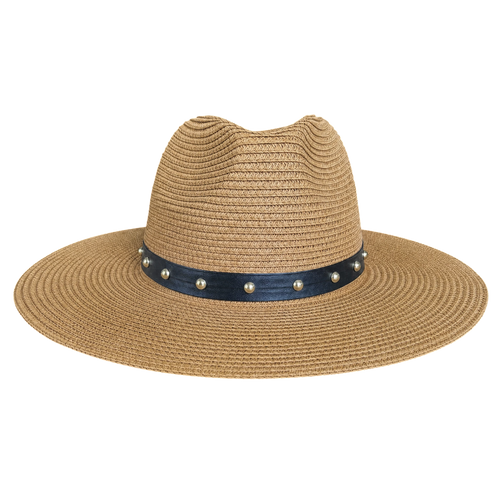 Damazo Rebel Silk-Lined Straw Fedora