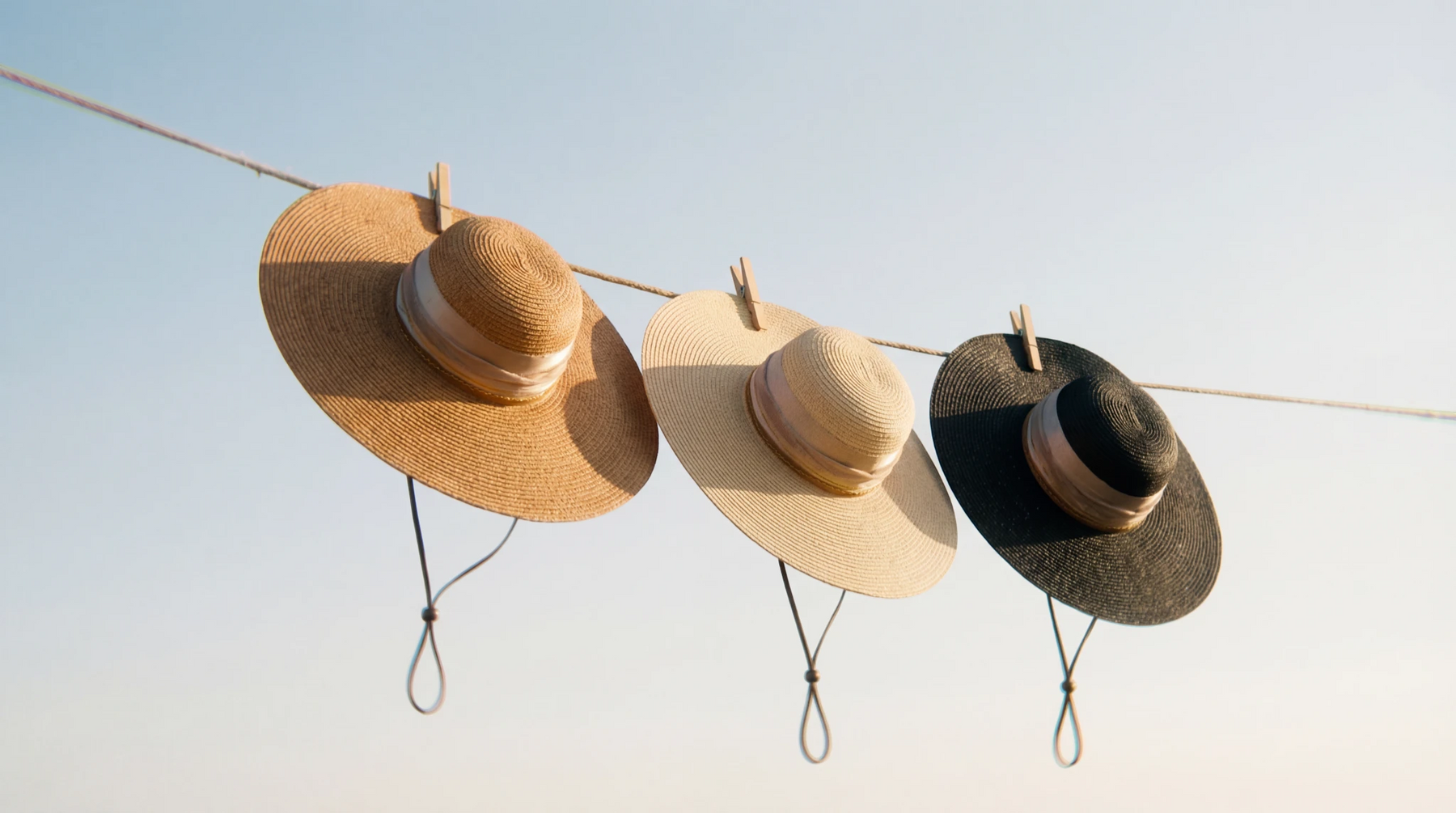 Soleil sun hat detail