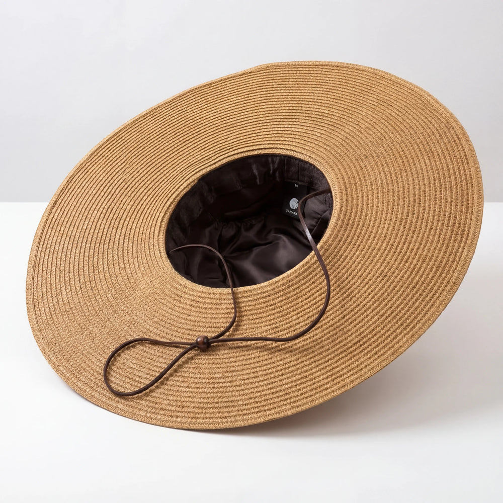 Damazo silk-lined crown detail