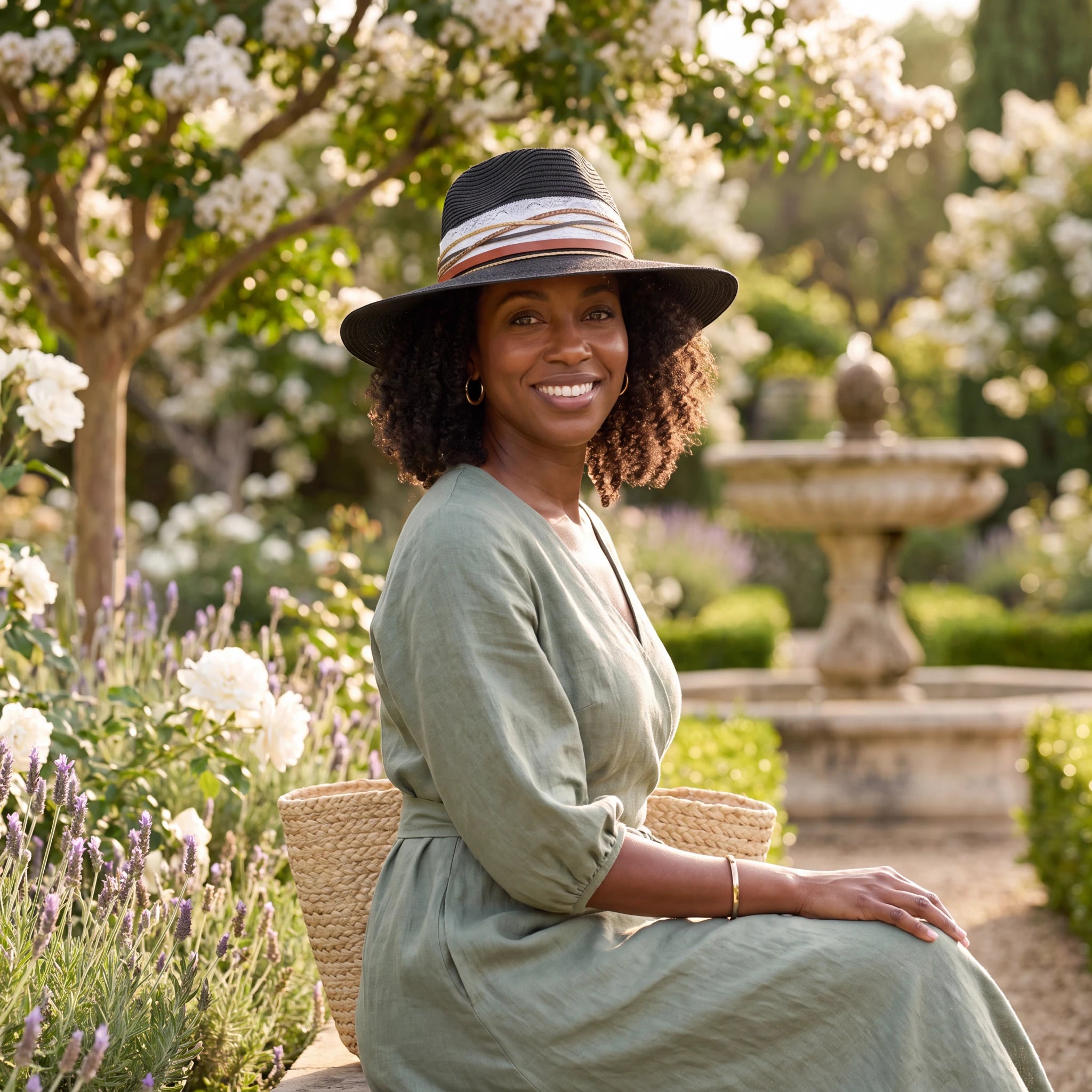 Ivory Bohemian Soteria · Silk-Lined Fedora