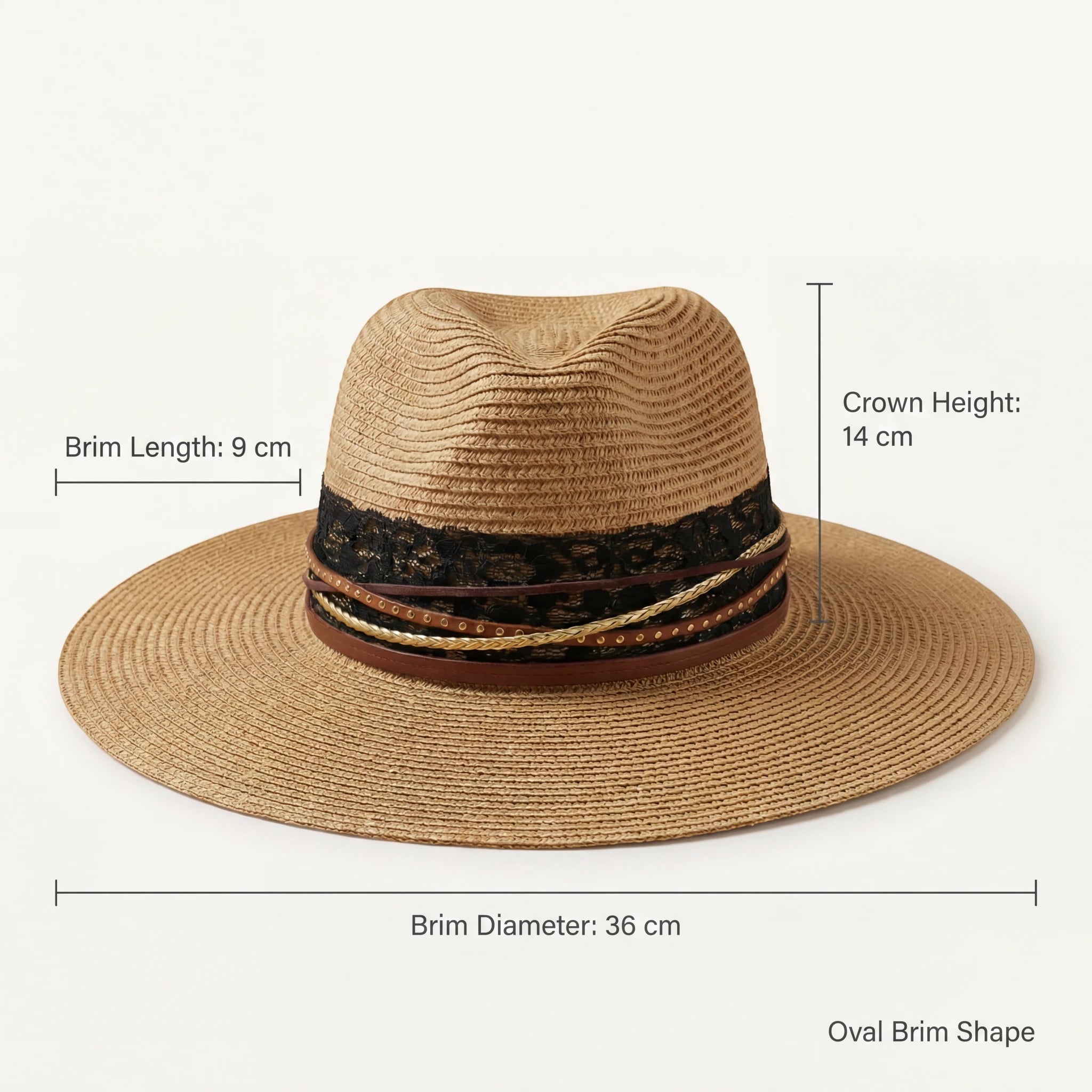 Damazo fedora dimensions overlay