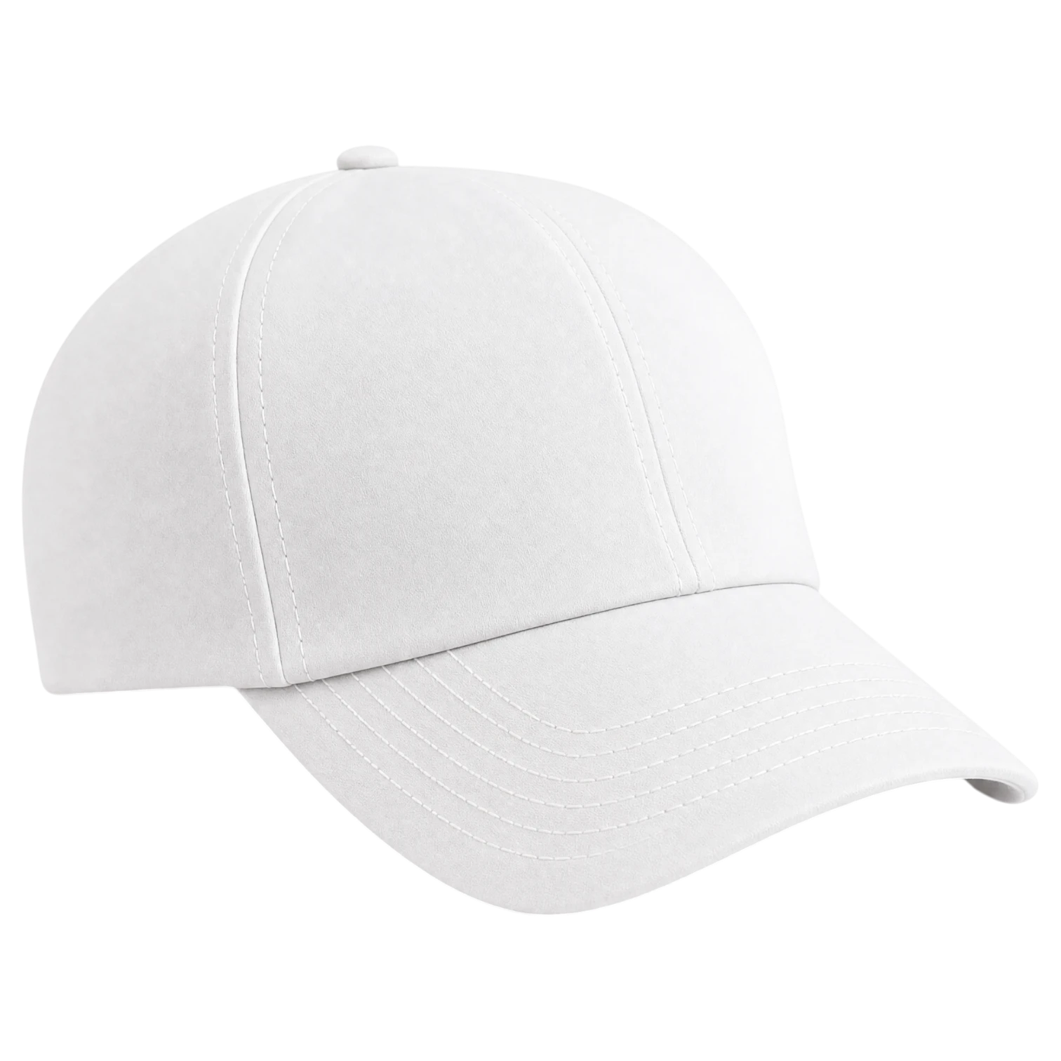 Veloura Structured · Silk-Lined Baseball Cap