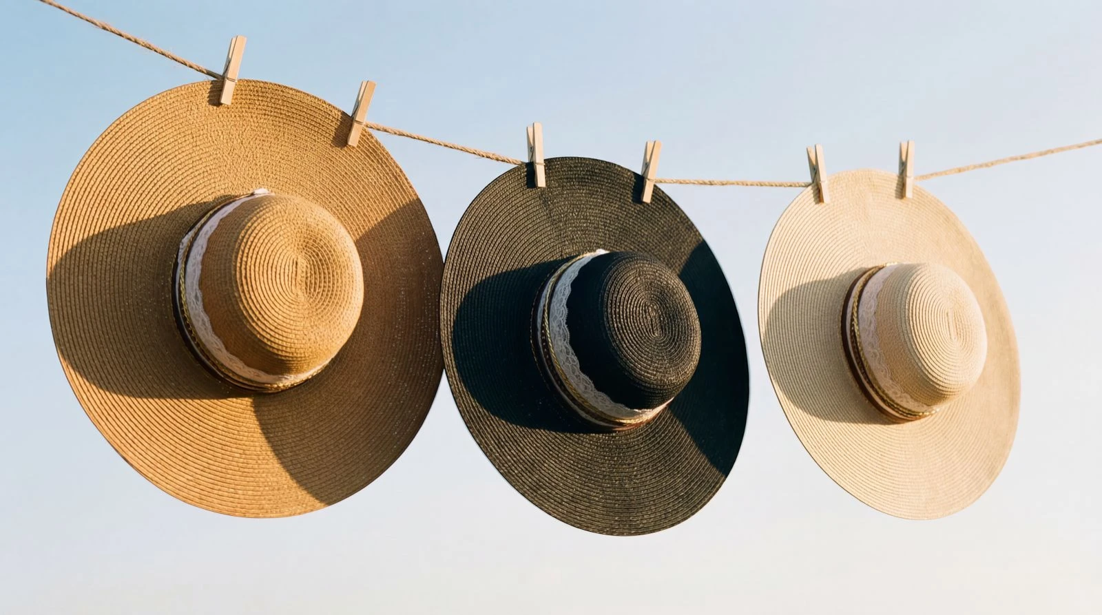 Soleil sun hat detail