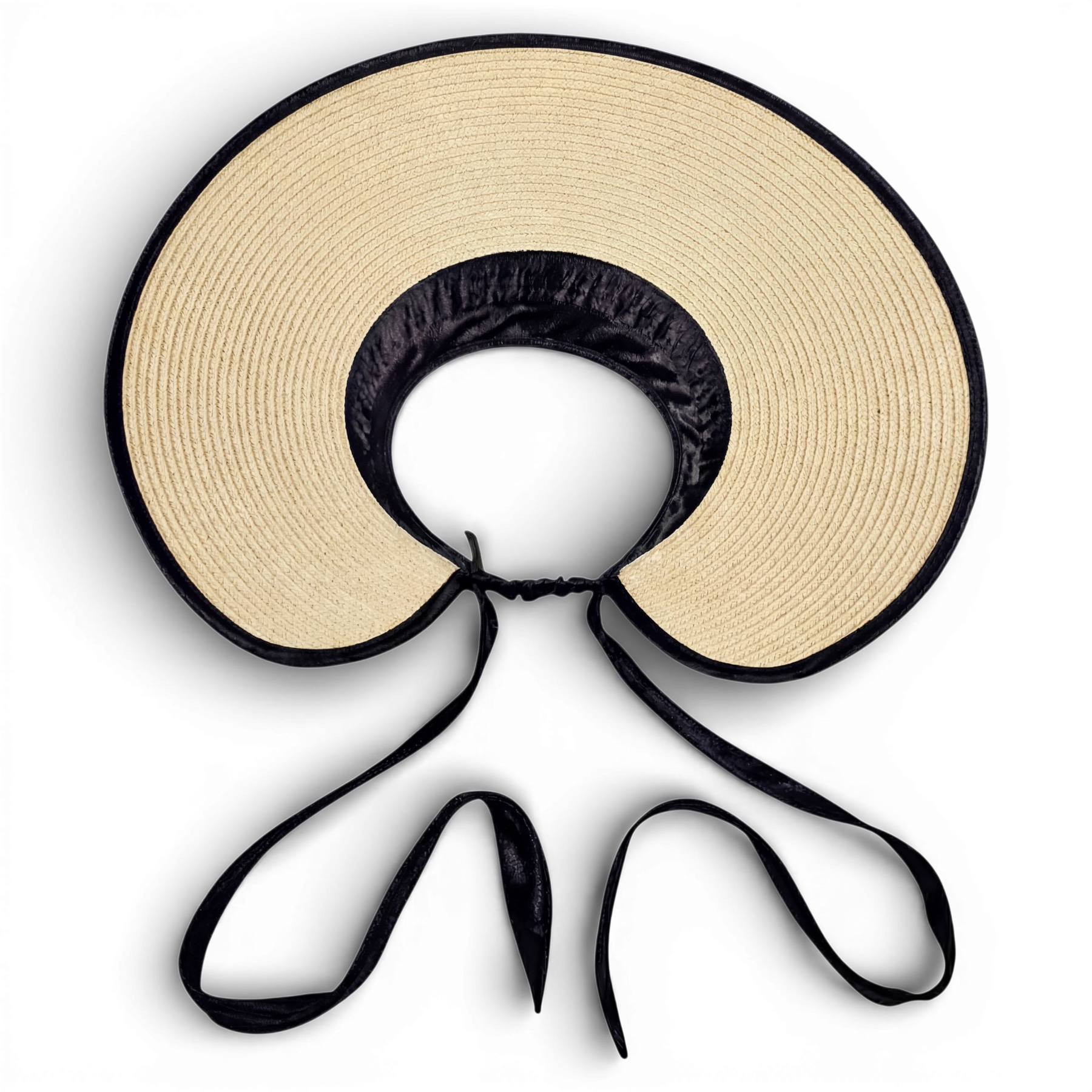 Damazo silk-lined crown detail
