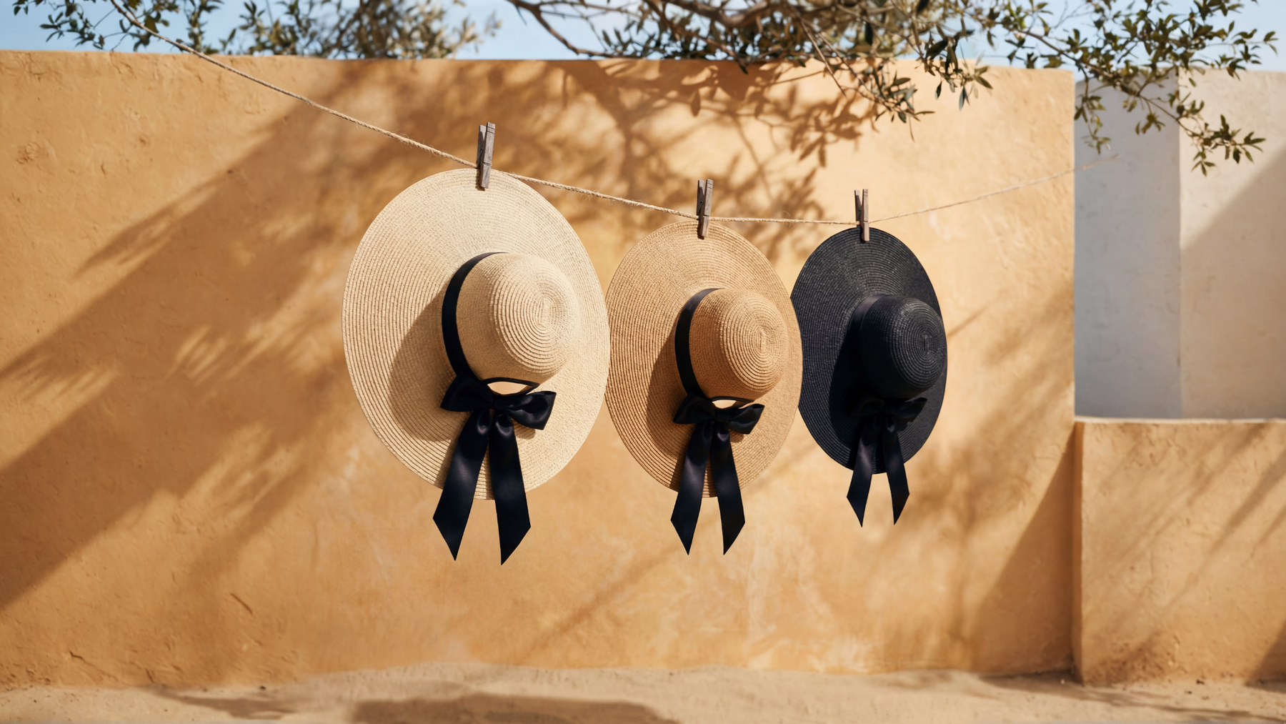 Soleil sun hat detail