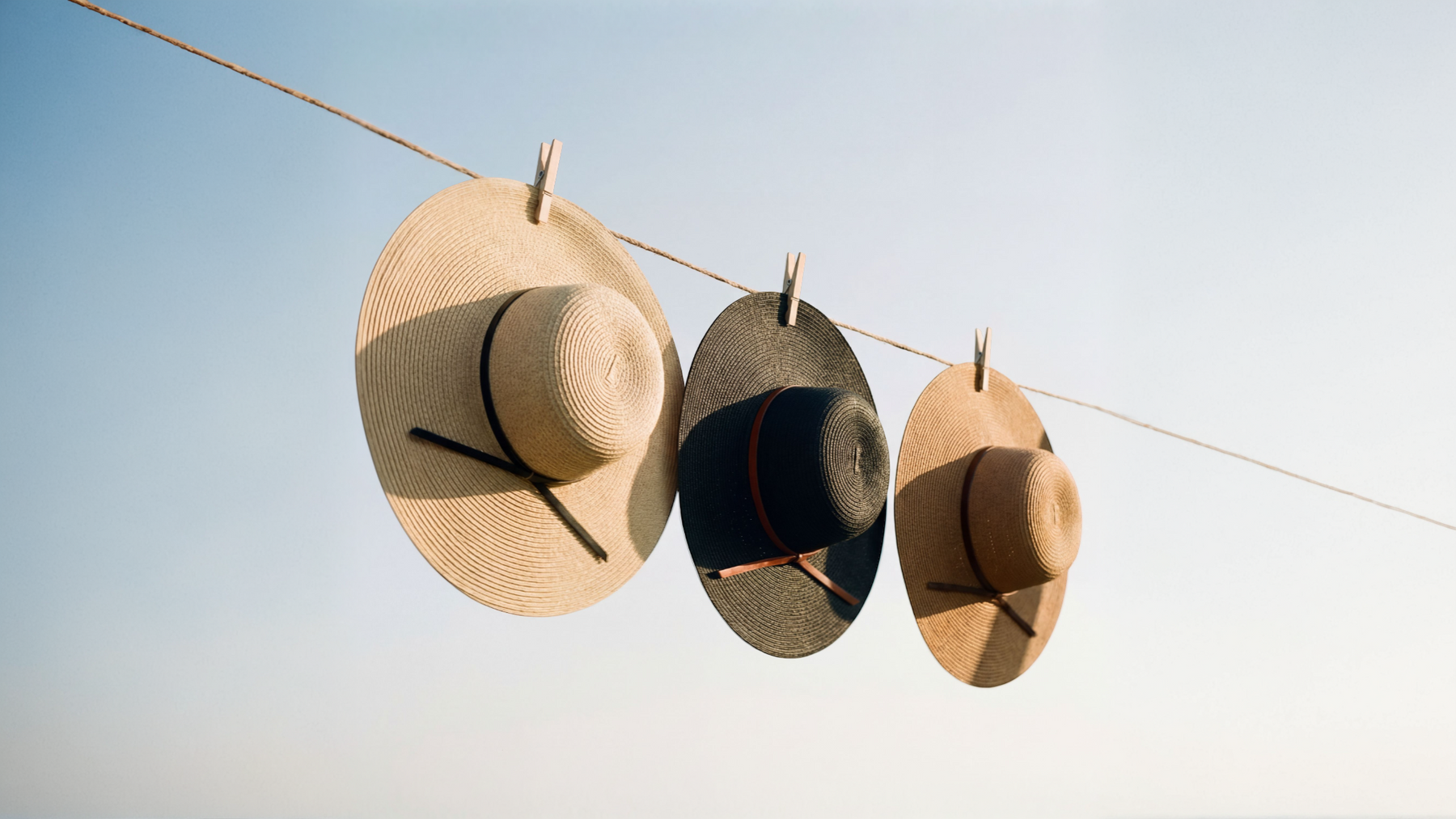 Soleil sun hat detail