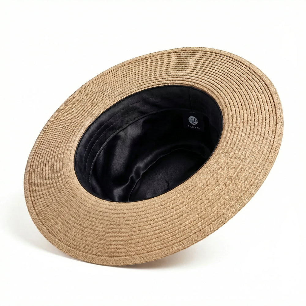 Damazo silk-lined hat