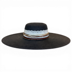 Ivory Bohemian Soleil · Silk-Lined Sun Hat