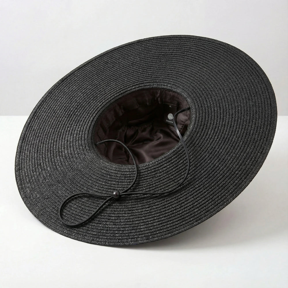 Damazo silk-lined crown detail